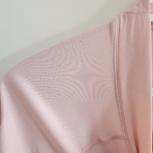 Roxy Pink Long-Sleeve Rash Guard (Size 16) - Picture 4 of 7